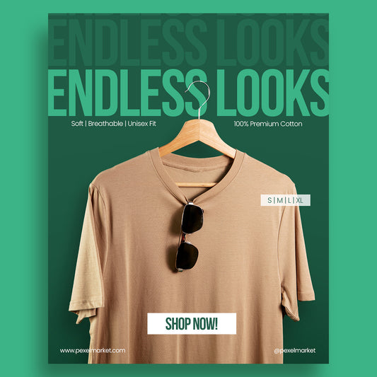 T-Shirt Social Media Template – Minimal Fashion